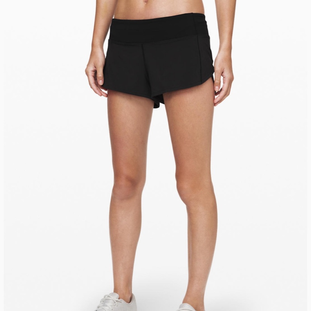 Lululemon Speed Up Short Black